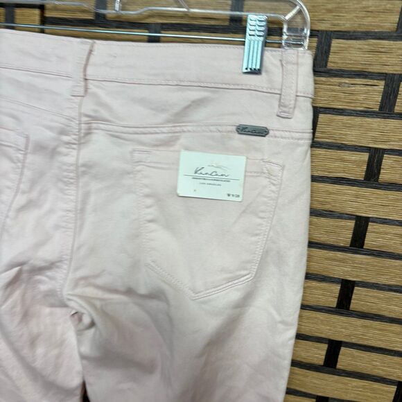 KanCan Pale Pink Moto Style Skinny Leg Jeans‎ Size 9/28 - Picture 5 of 8